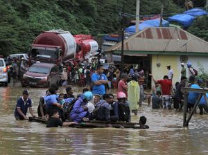 Banjir Bandang Rendam Ratusan Rumah di Konawe