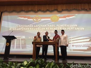 Kementan Raih WTP dari BPK Berkat Realisasi Anggaran di Atas 90%