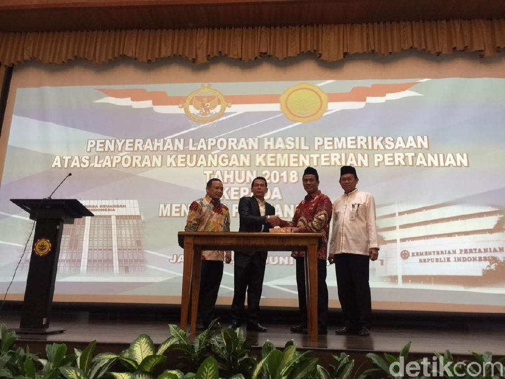 Kementan Raih WTP dari BPK Berkat Realisasi Anggaran di Atas 90% Kementan Raih WTP dari BPK Berkat Realisasi Anggaran di Atas 90%