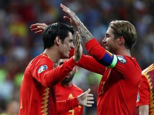 Beri Penalti ke Morata, Ramos: Striker Butuh Gol