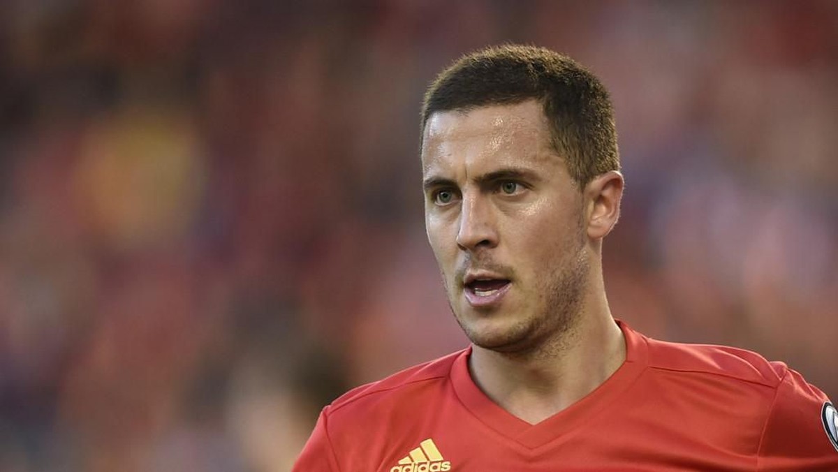 Eden Hazard tanpa gejala terinfeksi virus Corona. (Foto: AFP/John Thys)