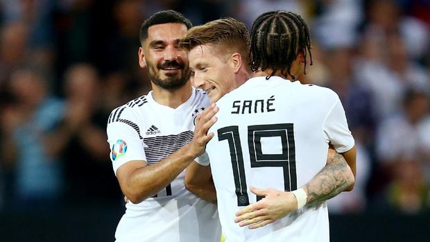Timnas Jerman menang besar atas Estonia.