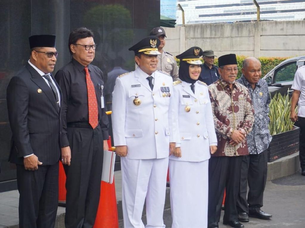 Diskusi Pencegahan Korupsi, Mendagri Ajak 3 Gubernur-Wagub Baru ke KPK Diskusi Pencegahan Korupsi, Mendagri Ajak 3 Gubernur-Wagub Baru ke KPK