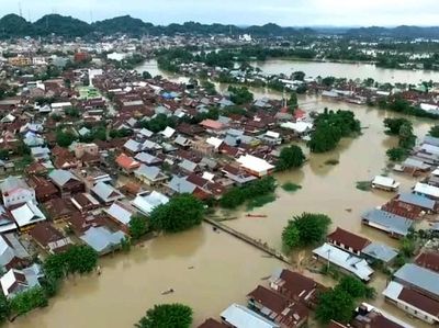 Kabupaten Wajo Sulteng Terendam Banjir Setinggi Dua Meter
