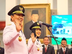 Jokowi Lantik Arinal Djunaidi Jadi Gubernur Lampung