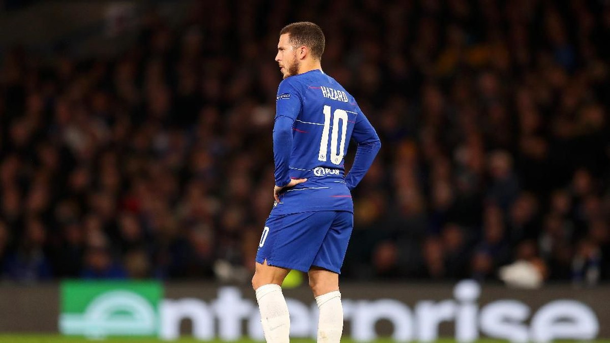 Bokong dianggap jadi pusat kekuatan Eden Hazard (Catherine Ivill/Getty Images)