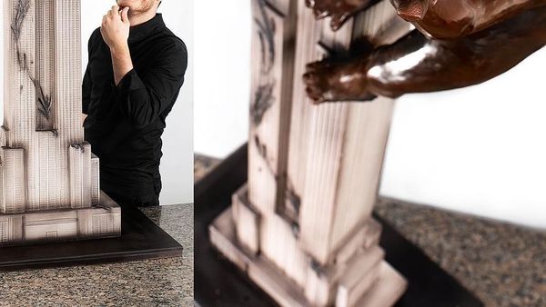 Bikin Kagum! Pastry Chef Ini Bikin Karya Seni Keren dari Cokelat