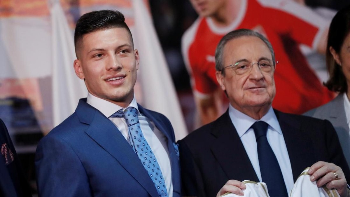 Luka Jovic telah diperkenalkan sebagai pemain anyar Real Madrid. (Foto: Susana Vera/Reuters)