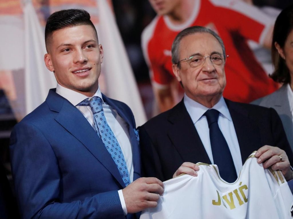 Perez ke Jovic: Terima Kasih Sudah Pilih Madrid Perez ke Jovic: Terima Kasih Sudah Pilih Madrid