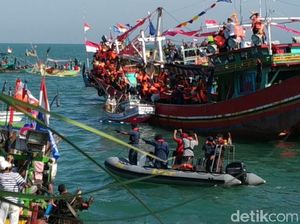 Tradisi Lomban Syawalan di Jepara Digelar Tanpa Pengunjung Tahun Ini