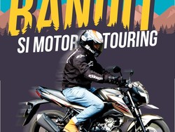 Mencoba Kenyamanan Motor Touring Suzuki GSX150 Bandit