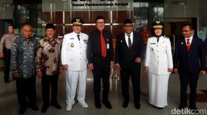 Mendagri Ajak 3 Gubernur-Wagub Baru ke KPK untuk Cegah Korupsi