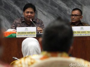 Airlangga Apresiasi Perjuangan Kader Golkar di Pemilu 2019