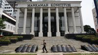 Potret Pengamanan Jelang Sidang Perdana di MK