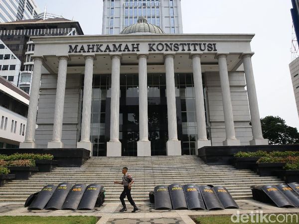 Potret Pengamanan Jelang Sidang Perdana di MK
