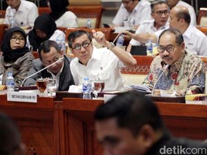 Menkum HAM Ajukan Anggaran Rp 16,6 T ke DPR