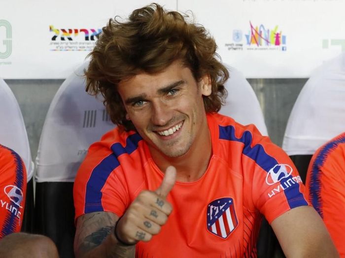 Pemain baru Barcelona, Antoine Griezmann. (Foto: Jack Guez/AFP) Pemain baru Barcelona, Antoine Griezmann. (Foto: Jack Guez/AFP)