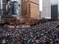 Inggris Larang Penjualan Gas Air Mata ke Hong Kong Pascademo RUU Ekstradisi