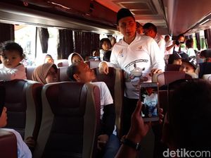 Wagub Jateng Lepas 4.130 Pemudik Balik ke Jakarta dari Boyolali Wagub Jateng Lepas 4.130 Pemudik Balik ke Jakarta dari Boyolali