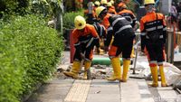 Trotoar di Cikini Mulai Direvitalisasi