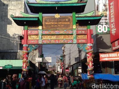 Potret Pecinan Yogyakarta yang Viral Dikira Shanghai