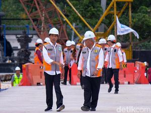 Tinjau Waduk Muara Nusa Dua, Jokowi: Akhir Tahun Ini Selesai