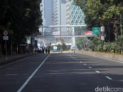 Jalan Merdeka Barat Ditutup Jelang Putusan MKMK, Ini Rekayasa Lalinnya