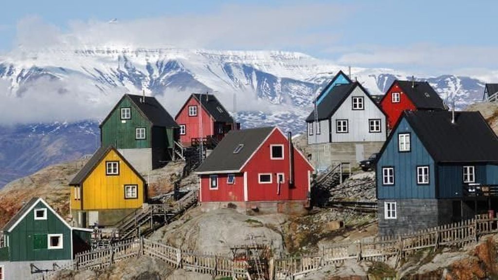 Foto: Rumah Warna-warni Penuh Kode Rahasia di Greenland