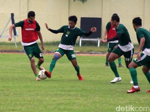 Persebaya Berlatih Jelang Hadapi Madura United