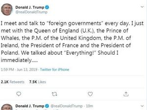 Serangan Beruntun Trump ke Media AS Serangan Beruntun Trump ke Media AS