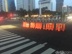 Lalin di Jalan Medan Merdeka Barat Belum Dibuka Usai Sidang MK