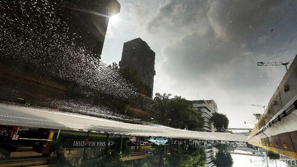 Imbas Sidang Sengketa Pilpres, Jalan MH Thamrin Lengang