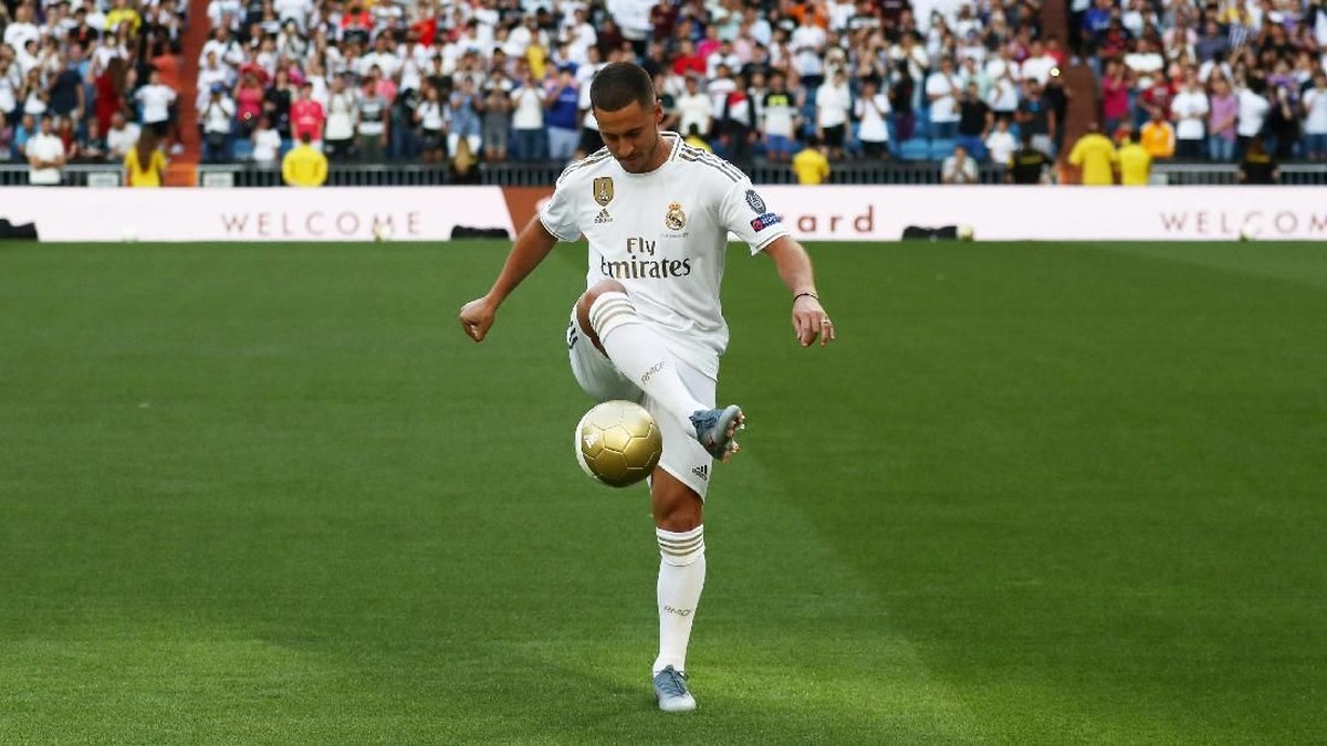 Eden Hazard kini telah berkostum Real Madrid. (Foto: Sergio Perez/REUTERS)