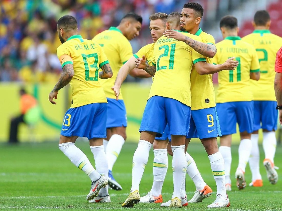 Timnas Brasil unggulan atas Argentina di semifinal Copa America 2019. (Foto: Lucas Uebel/Getty Images)