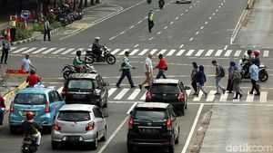 Aktivitas di Thamrin Tetap Normal Meski Ada Sidang Sengketa Pilpres