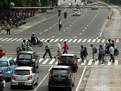 Aktivitas di Thamrin Tetap Normal Meski Ada Sidang Sengketa Pilpres