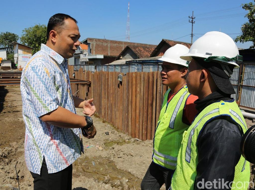 Proyek Box Culvert Manukan dan Sememi Ditarget Rampung November Proyek Box Culvert Manukan dan Sememi Ditarget Rampung November