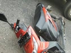 Pemotor di Purworejo Tewas Terlindas Bus
