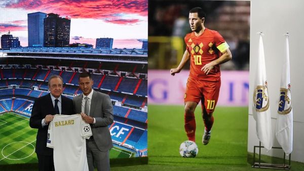 Welcome to Real Madrid, Eden Hazard!