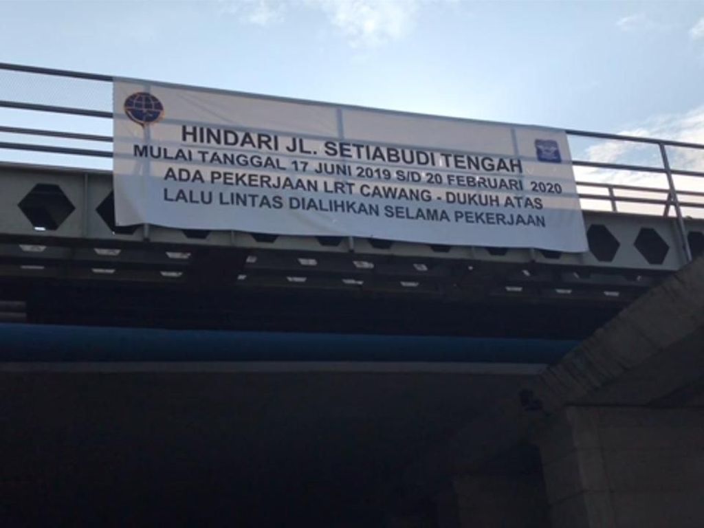 Perhatian! Jalan Setiabudi Tengah Ditutup Mulai 17 Juni 2019 Perhatian! Jalan Setiabudi Tengah Ditutup Mulai 17 Juni 2019