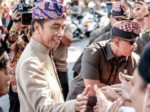 Dihadiri Jokowi, Pawai Pesta Kesenian Bali Diserbu Wisatawan