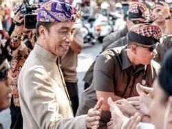 Dihadiri Jokowi, Pawai Pesta Kesenian Bali Diserbu Wisatawan