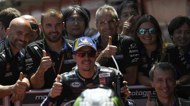 Maverick Vinales sudah tiga kali gagal finis di MotoGP 2019.