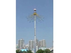 Video Viral Wahana Gyro Drop Ekstrem Korea, Tahunya Editan