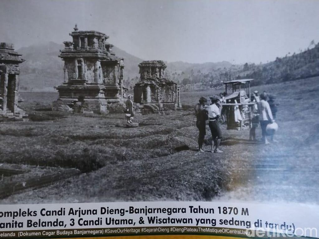Foto: Wajah Dieng di Masa Lalu dan Sekarang Foto: Wajah Dieng di Masa Lalu dan Sekarang