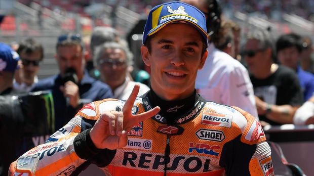 Marc Marquez terlalu mudah unggul. (