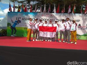 Unnes Sabet 3 Emas dalam Pertandingan Woodball Internasional di Korsel
