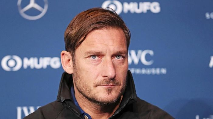 Francesco Totti MONACO - FEBRUARY 27: New Laureus Academy member Francesco Totti prior to the Laureus World Sports Awards at the Meridien Beach Plaza on February 27, 2018 in Monaco, Monaco. (Photo by Boris Streubel/Getty Images for Laureus)