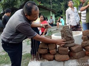 Ini Penampakan Arca Ganesha yang Ditemukan di Kediri Ini Penampakan Arca Ganesha yang Ditemukan di Kediri