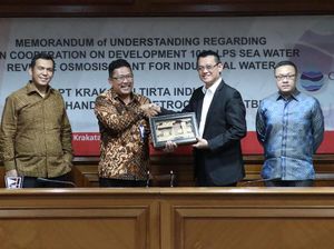 Proyek Pemanfaatan Pengolahan Air Laut Proyek Pemanfaatan Pengolahan Air Laut
